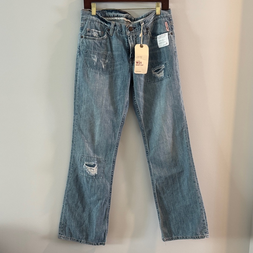 X2 Light Blue Bootcut Jeans for Men